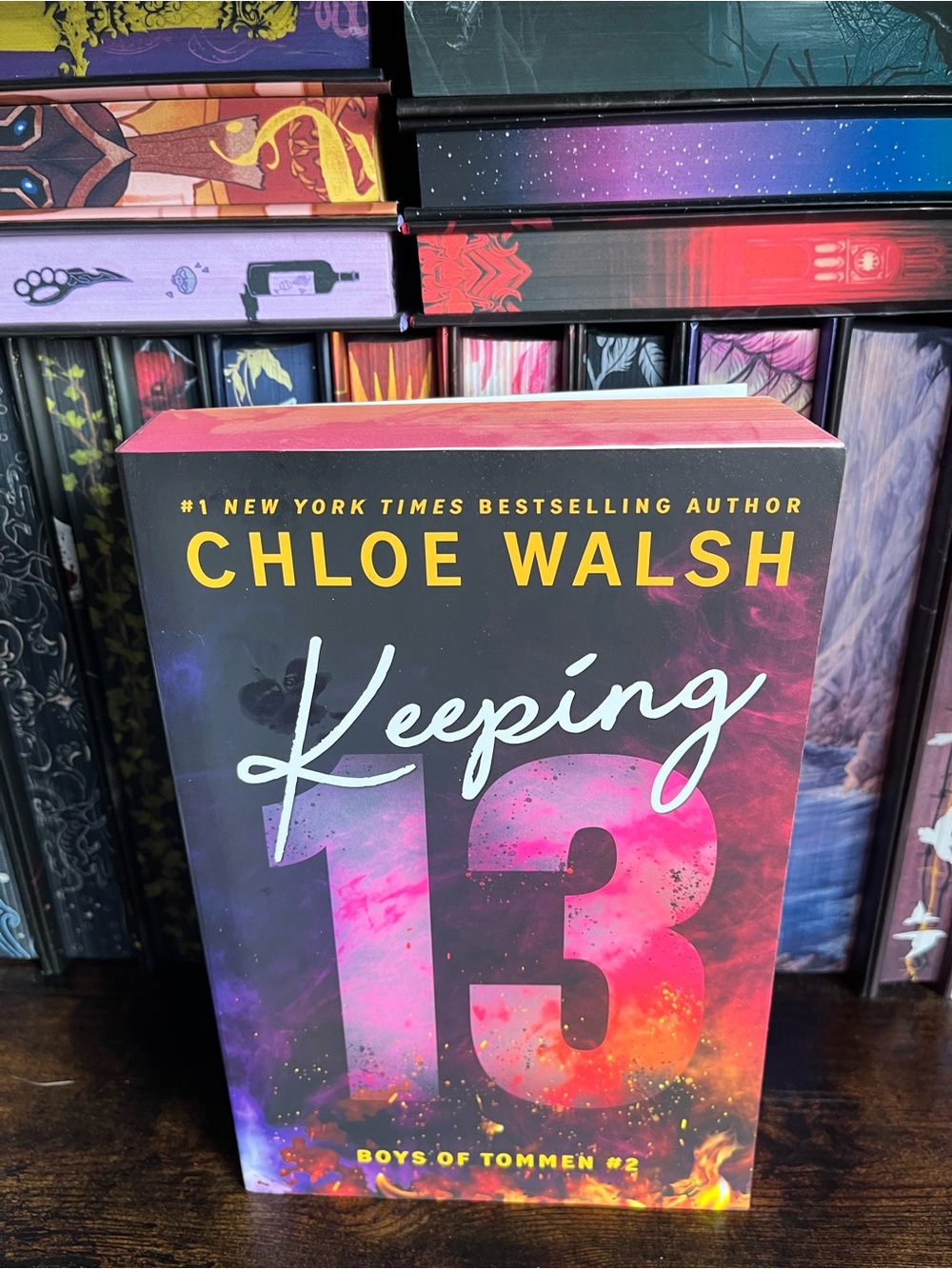 Keeping 13 by Chloe Walsh Deluxe Sprayed Edges OOP
